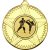 Karate Striped Star Medal | Gold | 50mm - M26G.KARATE