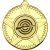 Shooting Striped Star Medal | Gold | 50mm - M26G.RIFLE
