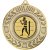 Boxing Wreath Medal | Antique Gold | 50mm - M35AG.BOXING
