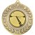 Clay Pigeon Wreath Medal | Antique Gold | 50mm - M35AG.CLAYSHOOT