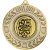Darts Wreath Medal | Antique Gold | 50mm - M35AG.DARTS
