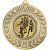Running Wreath Medal | Antique Gold | 50mm - M35AG.RUNNING