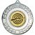 Shooting Wreath Medal | Antique Silver | 50mm - M35AS.RIFLE
