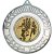Running Wreath Medal | Antique Silver | 50mm - M35AS.RUNNING