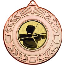 Archery Wreath Medal | Bronze | 50mm