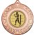 Boxing Wreath Medal | Bronze | 50mm - M35BZ.BOXING