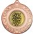 Darts Wreath Medal | Bronze | 50mm - M35BZ.DARTS