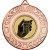 Dominos Wreath Medal | Bronze | 50mm - M35BZ.DOMINOS