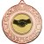 Handshake Wreath Medal | Bronze | 50mm - M35BZ.HANDSHAKE