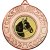 Horse Wreath Medal | Bronze | 50mm - M35BZ.HORSE