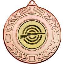 Shooting Wreath Medal | Bronze | 50mm