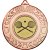 Squash Wreath Medal | Bronze | 50mm - M35BZ.SQUASH
