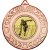 Ten Pin Wreath Medal | Bronze | 50mm - M35BZ.TENPIN