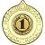 1st Place Wreath Medal | Gold | 50mm - M35G.1ST