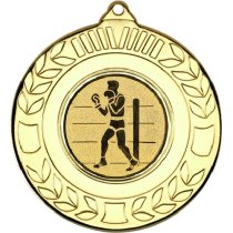 Boxing Wreath Medal | Gold | 50mm
