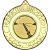 Clay Pigeon Wreath Medal | Gold | 50mm - M35G.CLAYSHOOT