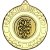 Darts Wreath Medal | Gold | 50mm - M35G.DARTS