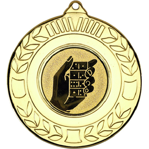 Dominos Wreath Medal | Gold | 50mm
