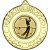 Golf Wreath Medal | Gold | 50mm - M35G.GOLF