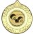 Lawn Bowls Wreath Medal | Gold | 50mm - M35G.LAWNBOWL