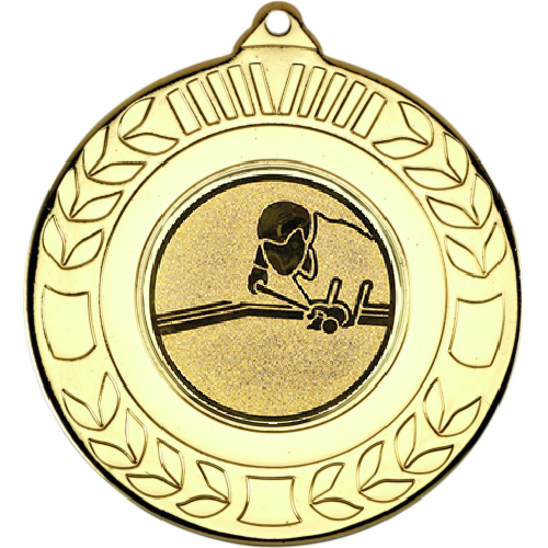 Pool Wreath Medal | Gold | 50mm