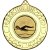 Swimming Wreath Medal | Gold | 50mm - M35G.SWIMMING