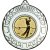 Golf Wreath Medal | Silver | 50mm - M35S.GOLF