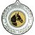Horse Wreath Medal | Silver | 50mm - M35S.HORSE