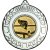 Snooker Wreath Medal | Silver | 50mm - M35S.SNOOKER