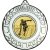 Ten Pin Wreath Medal | Silver | 50mm - M35S.TENPIN