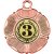 3rd Place Tudor Rose Medal | Bronze | 50mm - M519BZ.3RD