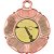 Clay Pigeon Tudor Rose Medal | Bronze | 50mm - M519BZ.CLAYSHOOT