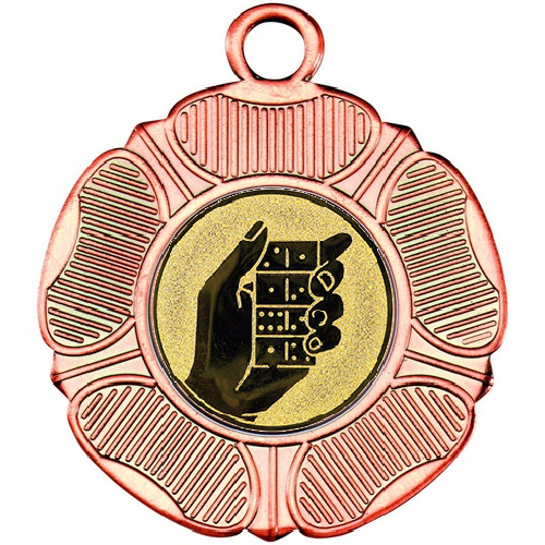 Dominos Tudor Rose Medal | Bronze | 50mm