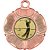 Golf Tudor Rose Medal | Bronze | 50mm - M519BZ.GOLF
