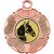Horse Tudor Rose Medal | Bronze | 50mm - M519BZ.HORSE