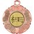 Music Tudor Rose Medal | Bronze | 50mm - M519BZ.MUSIC