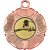 Pool Tudor Rose Medal | Bronze | 50mm - M519BZ.POOL