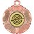 Shooting Tudor Rose Medal | Bronze | 50mm - M519BZ.RIFLE