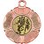 Running Tudor Rose Medal | Bronze | 50mm - M519BZ.RUNNING