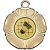 Badminton Tudor Rose Medal | Gold | 50mm - M519G.BADMINTON