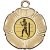 Boxing Tudor Rose Medal | Gold | 50mm - M519G.BOXING