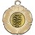 Darts Tudor Rose Medal | Gold | 50mm - M519G.DARTS