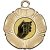 Dominos Tudor Rose Medal | Gold | 50mm - M519G.DOMINOS