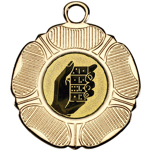 Dominos Tudor Rose Medal | Gold | 50mm