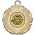 Shooting Tudor Rose Medal | Gold | 50mm - M519G.RIFLE