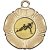 Rugby Tudor Rose Medal | Gold | 50mm - M519G.RUGBY