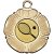 Tennis Tudor Rose Medal | Gold | 50mm - M519G.TENNIS