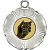 Dominos Tudor Rose Medal | Silver | 50mm - M519S.DOMINOS
