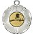 Pool Tudor Rose Medal | Silver | 50mm - M519S.POOL
