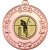 Cricket Tri Star Medal | Bronze | 50mm - M69BZ.CRICKET